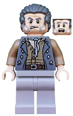 LEGO Joshamee Gibbs (poc017) Pirates of the Caribbean Minifigure