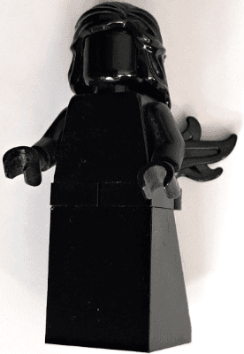 Black Pearl Figurehead - Black (Monochrome)