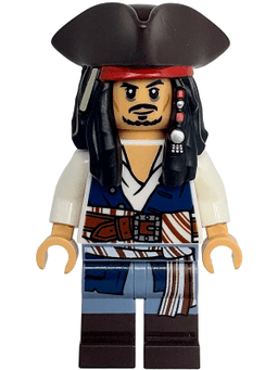 LEGO Captain Jack Sparrow (poc044) minifigure