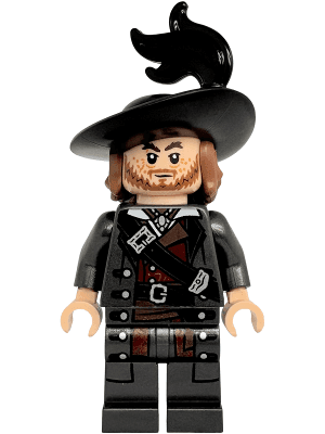 LEGO Hector Barbossa (poc051) Pirates of the Caribbean Minifigure