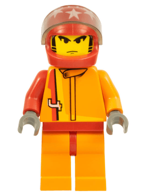 LEGO Racer Driver Scorcher (rac013) LEGO Minifigure