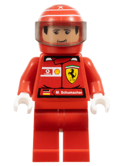 LEGO F1 Ferrari (rac022s) minifigure