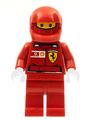 LEGO F1 Ferrari Pit Crew Member (rac025s) LEGO Minifigure