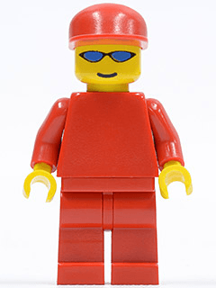 F1 Ferrari Truck Driver - without Torso Sticker