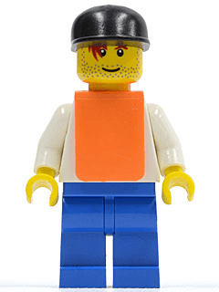 LEGO F1 Race Camera Operator (rac028a) LEGO Minifigure