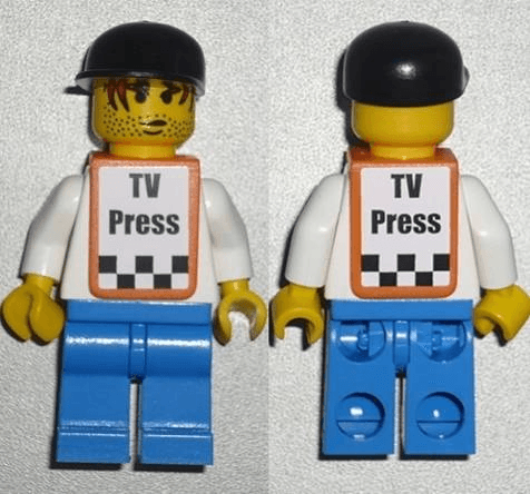 LEGO F1 (rac028s) LEGO Minifigure
