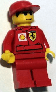 LEGO F1 Ferrari Record Keeper (rac031bs) minifigure