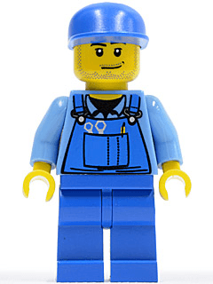 LEGO Hot Rod Mechanic (rac038) minifigure