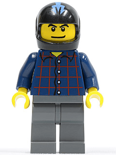 LEGO Plaid Button Shirt (rac041) minifigure