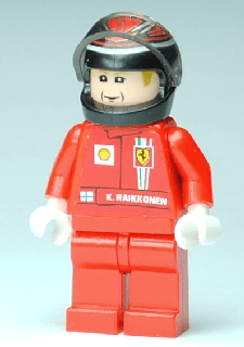 LEGO F1 Ferrari (rac042s) LEGO Minifigure
