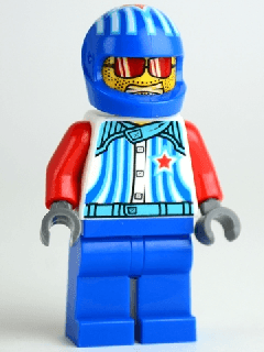 LEGO Captain Stunt (rac049) LEGO Minifigure