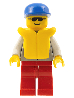 LEGO Coast Guard 1 (res005) minifigure