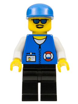 LEGO Coast Guard City Center (res008) minifigure
