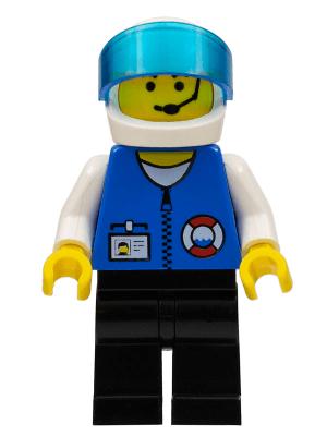 LEGO Coast Guard City Center (res011) Town / City Minifigure