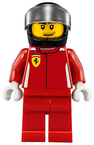 LEGO LaFerrari Driver (sc001) Speed Champions Minifigure