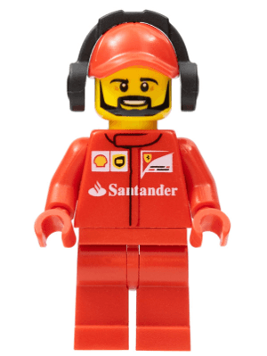 LEGO Scuderia Ferrari Team Crew Member (sc016) Speed Champions Minifigure