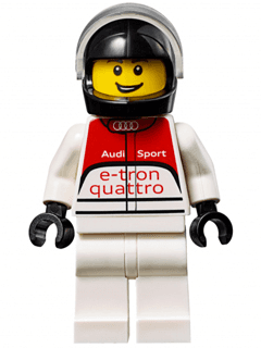 LEGO Audi R18 e-tron quattro Driver (sc024) Speed Champions Minifigure