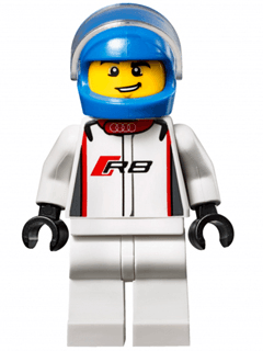 LEGO Audi R8 LMS ultra Driver (sc025) Speed Champions Minifigure