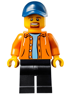 LEGO Race Official (sc029) Speed Champions Minifigure