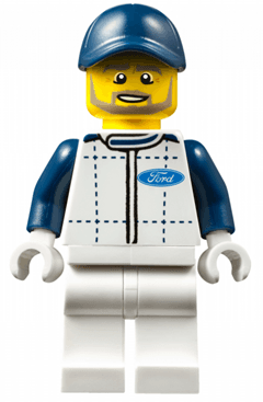 LEGO Ford Race Marshal (sc039) Speed Champions Minifigure