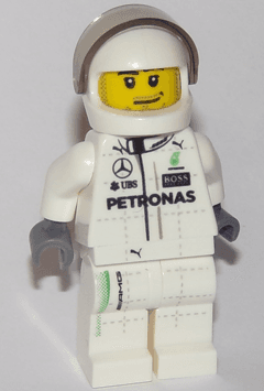 LEGO Mercedes F1 W07 Hybrid Driver (sc043) Speed Champions Minifigure