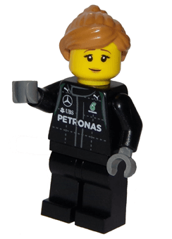 LEGO Mercedes AMG Petronas Formula One Team Engineer (sc045) minifigure
