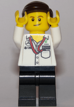 LEGO Mercedes AMG Petronas Formula One Team Manager (sc046) Speed Champions Minifigure