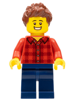 LEGO Race Fan (sc047) minifigure