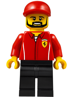 LEGO Ferrari Engineer (sc050) Speed Champions Minifigure