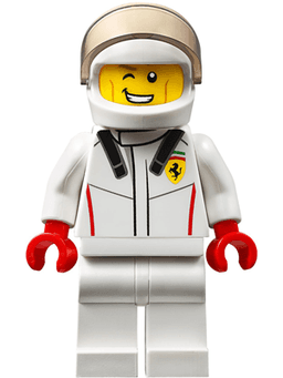 LEGO Ferrari FXX K Driver (sc051) minifigure
