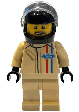 LEGO 1968 Ford Mustang Fastback Driver (sc053) minifigure