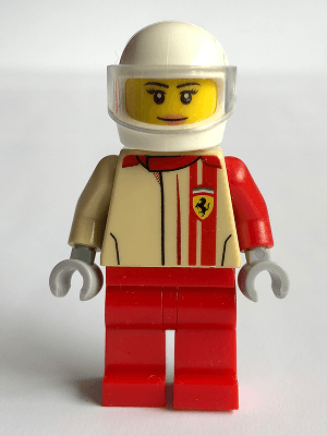 LEGO Ferrari 250 GTO Driver (sc067) Speed Champions Minifigure