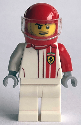 LEGO Ferrari F40 Competizione Driver (sc077) Speed Champions Minifigure
