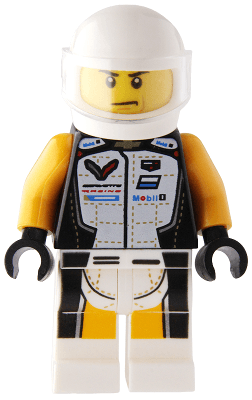 LEGO Chevrolet Corvette C8.R Driver (sc088) Speed Champions Minifigure