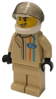 LEGO Ford GT Heritage Edition Driver (sc092) Speed Champions Minifigure