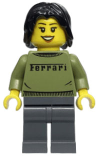 LEGO Ferrari F40 Driver (sc121) Speed Champions Minifigure