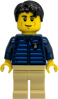 LEGO Lamborghini Huracán STO Driver (sc135) minifigure