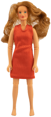 LEGO Scala Doll Female Adult (Caroline with 3104 Outfit) (scaFemA01a) minifigure