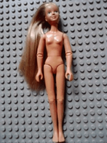 LEGO Scala Doll Female Young (Marie with Very Long Hair) (scaFemY07) LEGO Minifigure