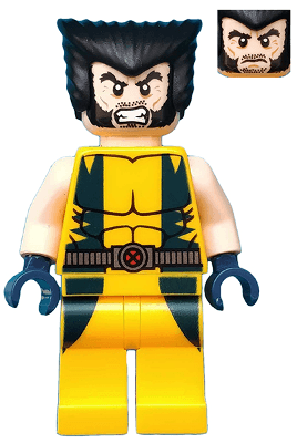 Wolverine - Hair, Dark Blue Hands