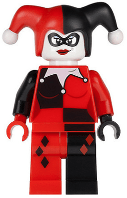 Harley Quinn - Black and Red Hands