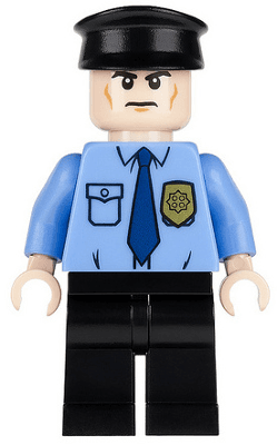 LEGO Armored Truck Driver (sh0109) Super Heroes Minifigure
