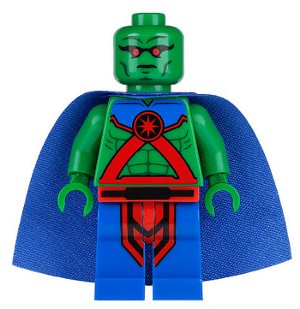 LEGO Martian Manhunter (sh0114) Super Heroes Minifigure