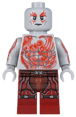 LEGO Drax (sh0125) Super Heroes Minifigure