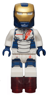 Iron Legion - Trans-Neon Orange Head, Helmet with Visor
