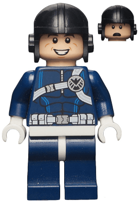 LEGO SHIELD Agent (sh0188) Super Heroes Minifigure