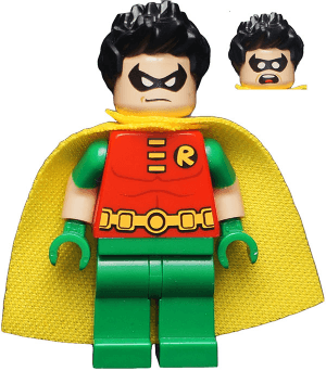 Robin - Molded Short Sleeves, Spiked Hair