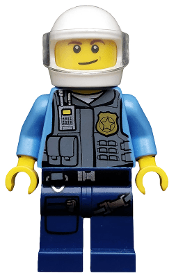 LEGO Police Officer (sh0203) minifigure