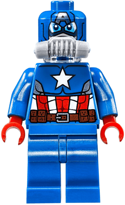 LEGO Space Captain America (sh0228) Super Heroes Minifigure