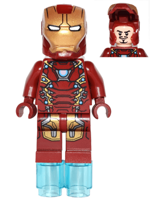 LEGO Iron Man Mark 46 Armor (sh0254) Super Heroes Minifigure